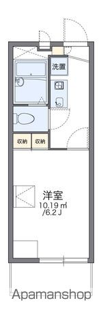 レオパレスプリウス　アンの間取り