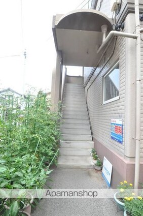 岡山県岡山市北区清心町[1K/24.09m2]のエントランス