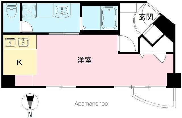 【ＴＫ田園調布レディースフラッツの間取り】