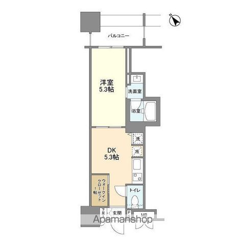 パークフラッツ横濱公園の間取り
