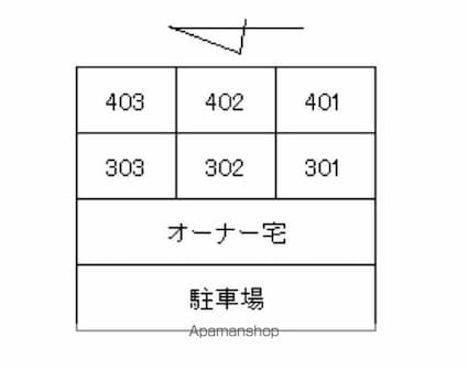 小倉ビル[1K/19.4m2]の配置図