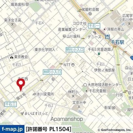 東京都文京区千石３丁目[1LDK/49.46m2]の周辺