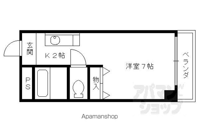 山下マンションの間取り写真