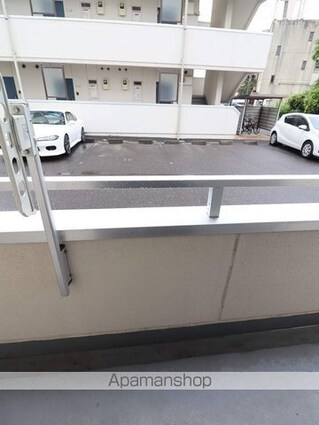 パレ・ド・メナールＡ棟[1K/31.57m2]のバルコニー