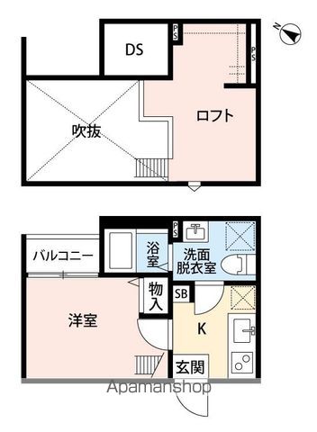 パークハウス東宮原の間取り写真