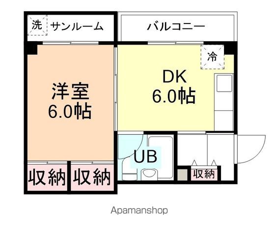ライフコートの間取り写真