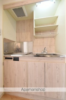 東京都目黒区中目黒１丁目[1K/25.56m2]のキッチン1