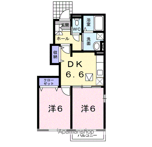 シティパルの間取り写真
