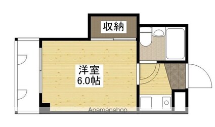ライブコープ大州[1K/17m2]の間取図