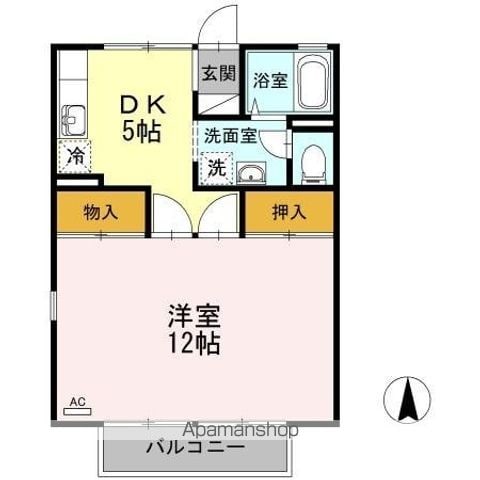 松山市 2階建 築37年の間取り写真