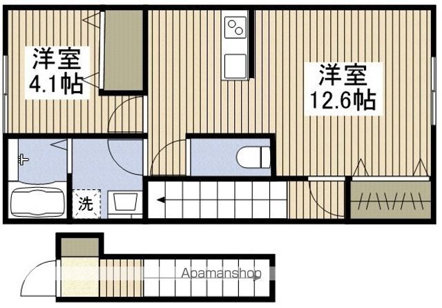 MAISON DE RICHの間取り写真