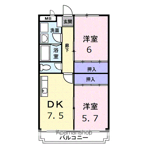 コンフォートTの間取り写真