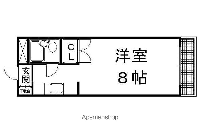 マンションシャロームの間取り写真