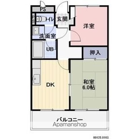 BONNE CHANCEの間取り写真
