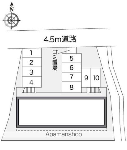 レオパレスＭＡＫＩ 104 ｜ 山梨県甲斐市島上条391-2（賃貸アパート1DK・1階・33.12㎡） その9