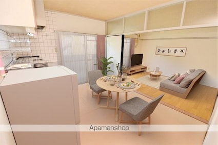 ８０Ｈｉｌｌｓ八代Ⅰ[3DK/53.08m2]のリビング・居間