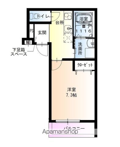フジパレス山之内サウスの間取り写真