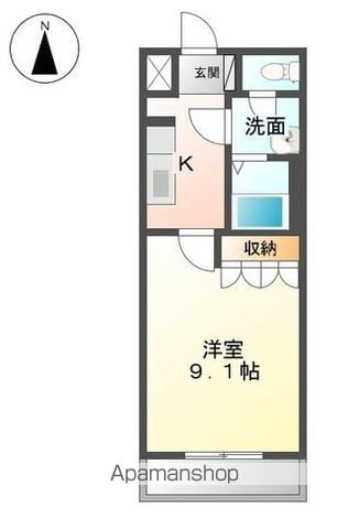 シェルル南方の間取り写真