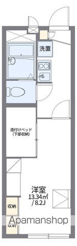 レオパレスSOLUCION4の間取り写真