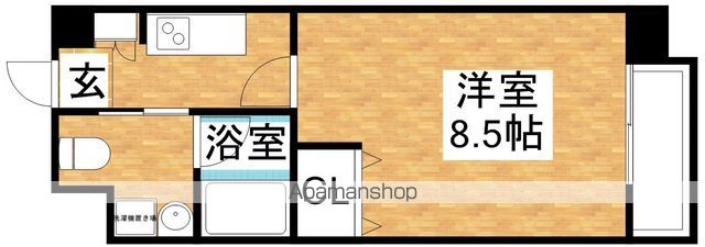 EBYU新大阪の間取り写真