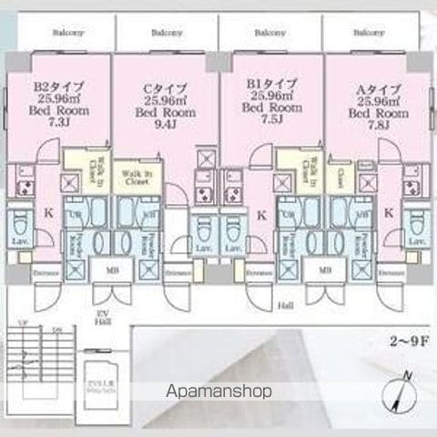 REXIA SHIN UMEDA DUOの間取り写真