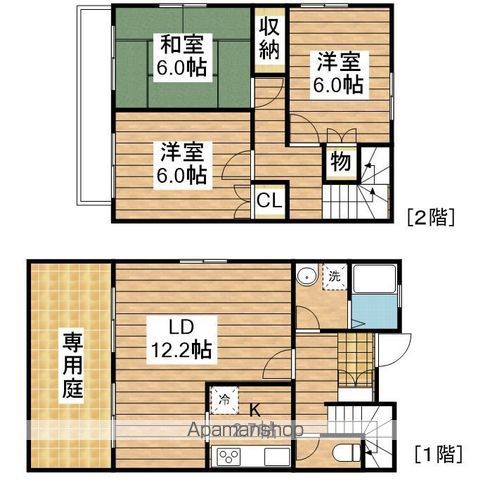 ブリージングタウン百草園の間取り