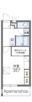 レオパレスＬＯ　ＳＣＡＬＯ[1K/23.18m2]の間取図