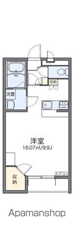 レオパレスエクレール 201 ｜ 千葉県野田市中根119-1（賃貸アパート1K・2階・31.05㎡） その2