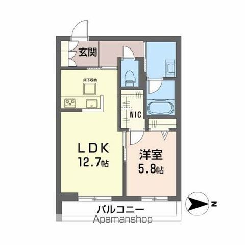 本四備讃線 茶屋町駅 徒歩10分 3階建 築3年の間取り写真