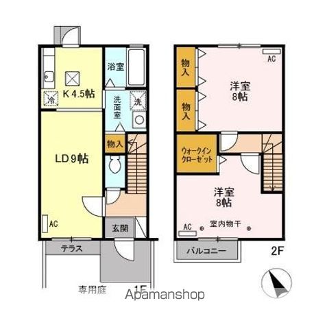 マルシェの間取り写真