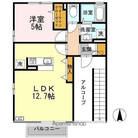 リシェス・オカザキVの間取り写真