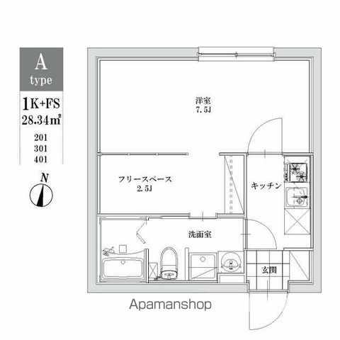LEGALAND江古田の間取り写真