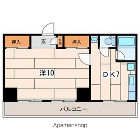 藤沢市片瀬海岸のマンションの間取り