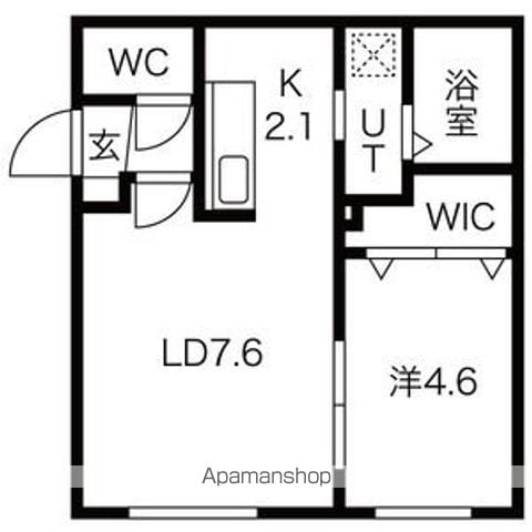 BELL・WALKの間取り写真