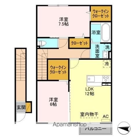 グレイスSKの間取り写真