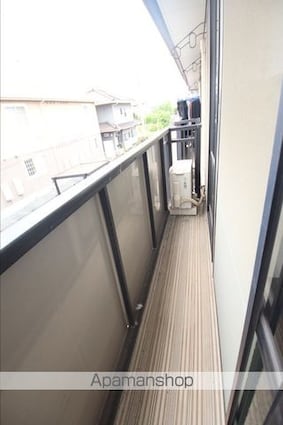 ハイライズ新涯　Ｂ棟[2DK/40.92m2]のバルコニー