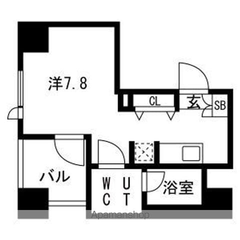 スパシエ新高円寺の間取り写真
