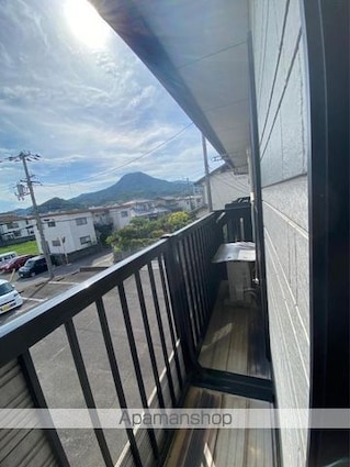 香川県高松市香西本町[2DK/45m2]のバルコニー