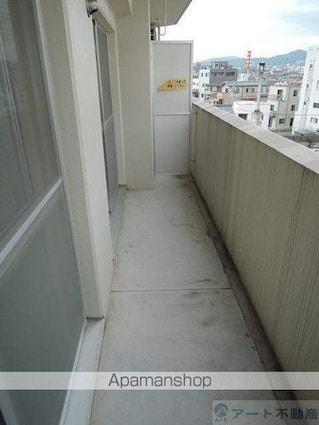 グレイスフル立花[2DK/43.74m2]のバルコニー