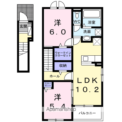 ラテリアの間取り写真