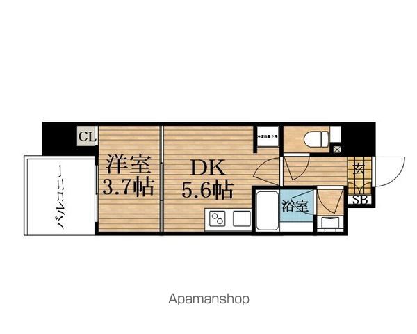 ルフォンプログレ堺筋本町タワーレジデンスの間取り写真
