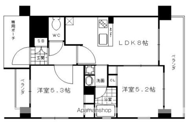 エステムプラザ京都御所ノ内REGIAの間取り写真