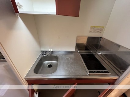 レオパレスホワイトヒルズ西生田[1K/19.87m2]のキッチン