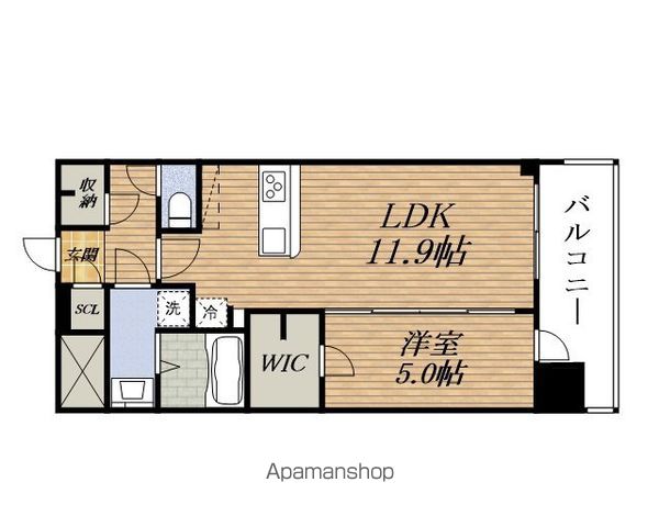リッツ新大阪プレミアムの間取り写真