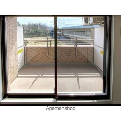 リビングステージ広瀬川[1K/27.06m2]のバルコニー