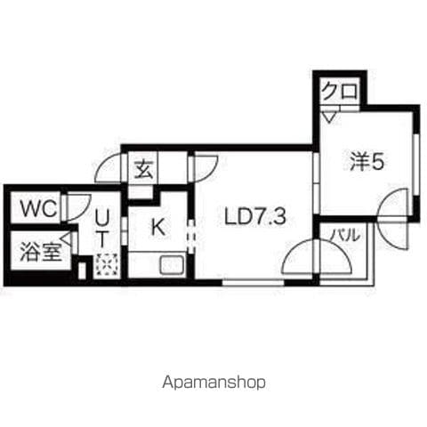 ゼスティ東札幌アネックスの間取り写真
