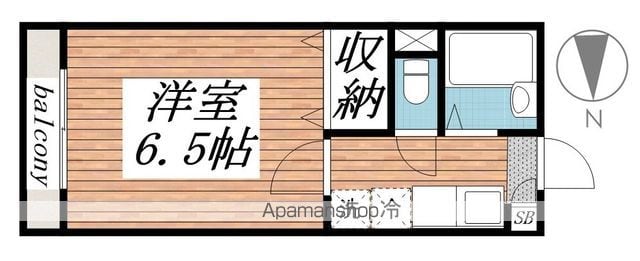 カサベルデ西千葉の間取り写真