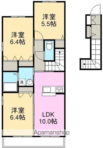 シャーメゾンTの間取り写真