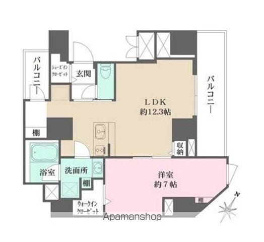 WHARF文京茗荷谷の間取り写真