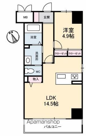 URBAN VISTA 中央町の間取り写真